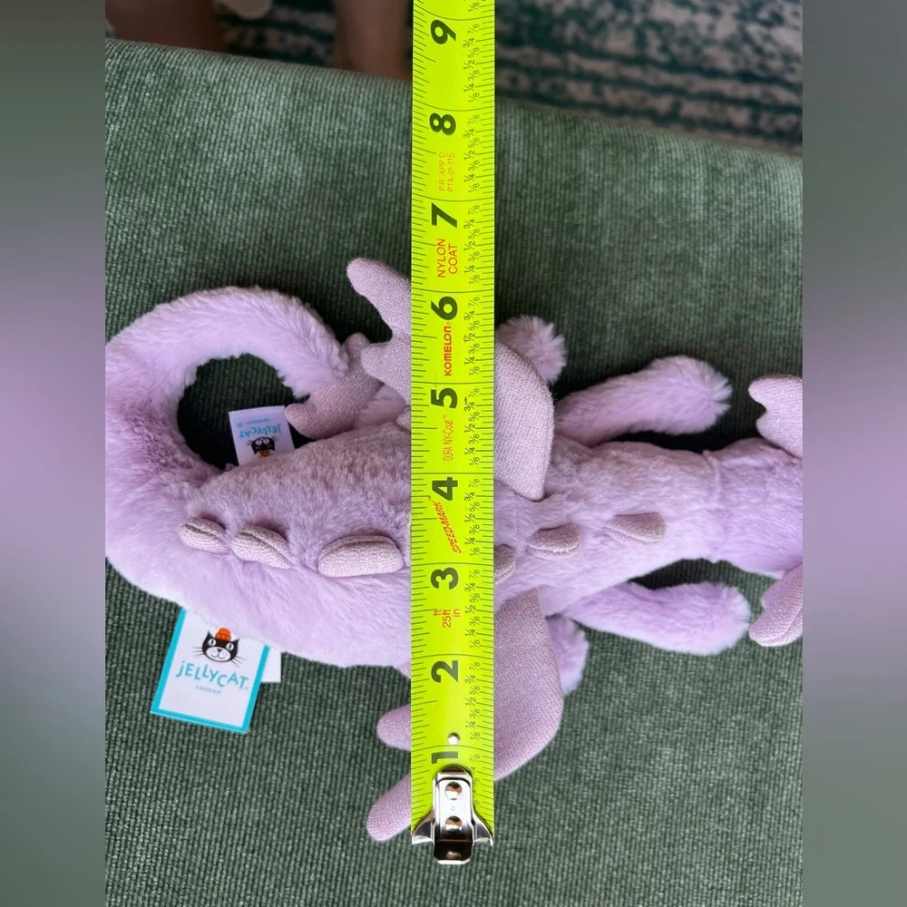 Jellycat Lavender Dragon Plush - Picture 3 of 4
